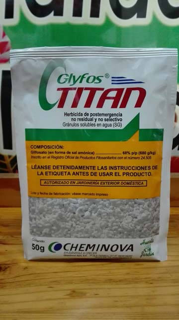 Herbicida Total Soluble Glyfos Titan